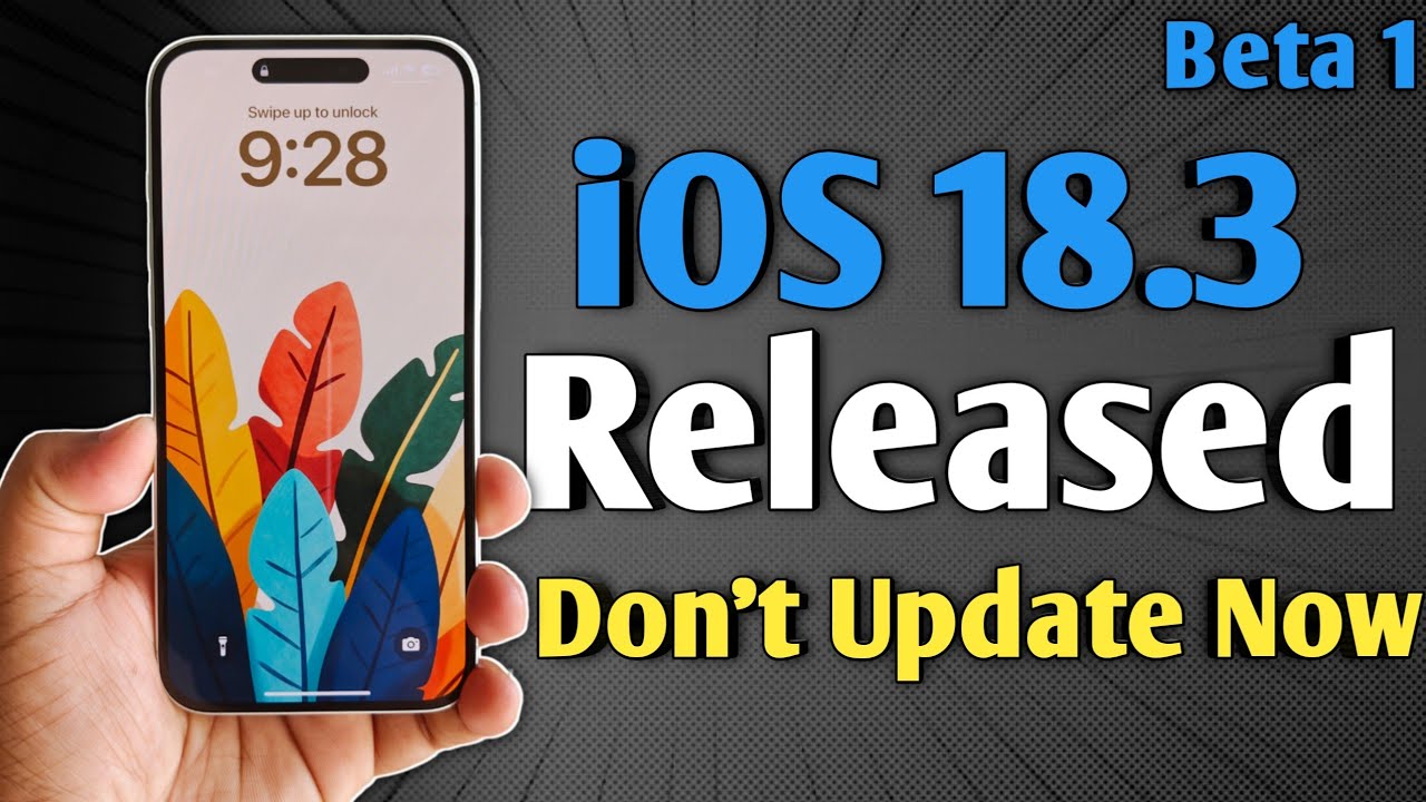 iOS 18.3 Beta 1 - Should You Update - YouTube