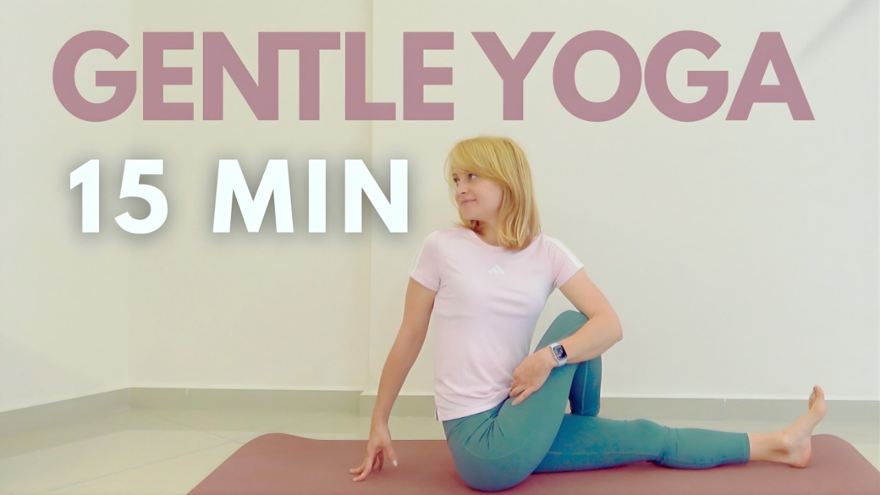 Full Body Gentle Stretch | 15 Min Relaxing Yoga for Evening Routine