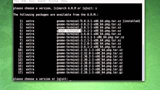 Arch Rollback Machine