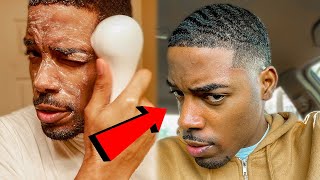 The BEST Black Mens Skin Care Routine | Quick Tips For Clear Skin + Lets Talk [UPDATE]