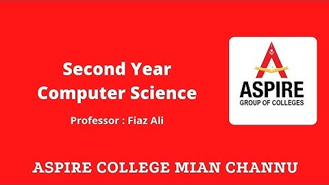 Second year computer lec 2