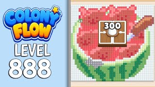 Colony Flow Level - 888 Gameplay Solution