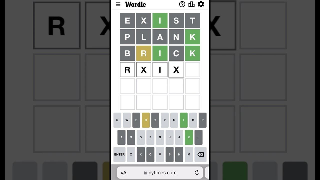 Wordle 487 | 19 October 2022