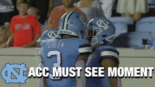 UNC's Khafre Brown Shows Off Elite Speed On 75-YD Score | ACC Must See Moment