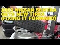 2003 Nissan Sentra Gets New Tires -Fixing it Forward