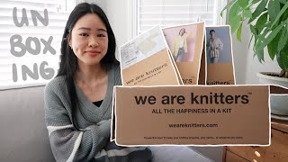 What's in the We Are Knitters knitting kits | WAK Kit Unboxing | Filetto, Midnight & Guppy Cardigan by CNDVL 815 views 2 years ago 7 minutes, 40 seconds