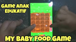 Game anak edukatif - My baby food game - Bermain sambil belajar screenshot 5