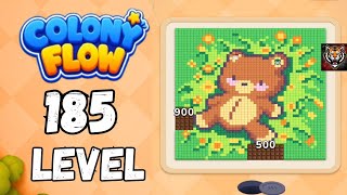 Colony flow Level 185 Walkthrough Solution