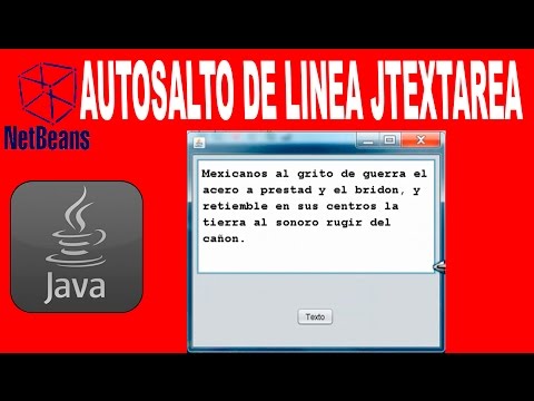 Salto de linea Automatico JtextArea