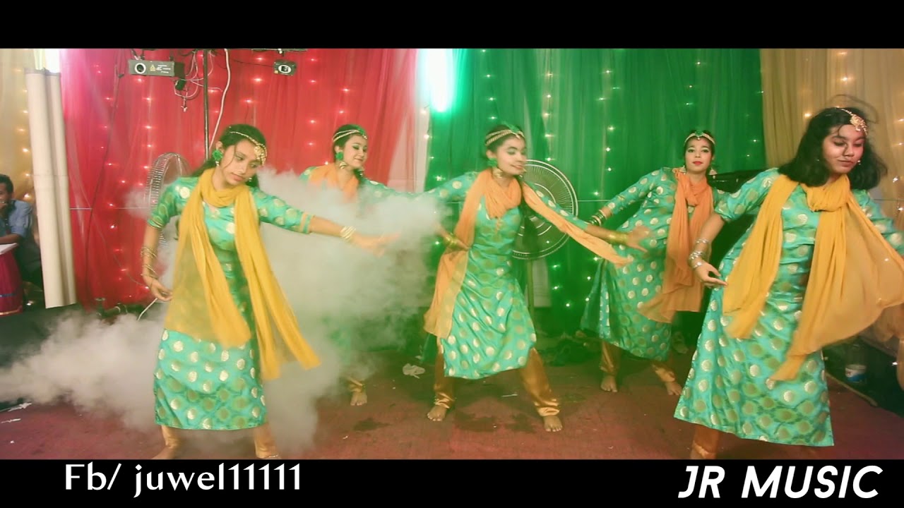 punjabi wala dance by Shiblu holud performance । JR Music । YouTube