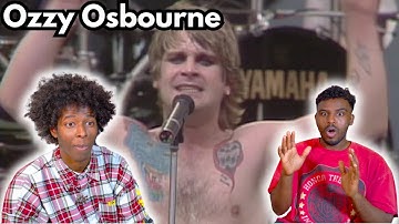 FIRST TIME REACTION - Ozzy Osbourne - Crazy Train (Live)