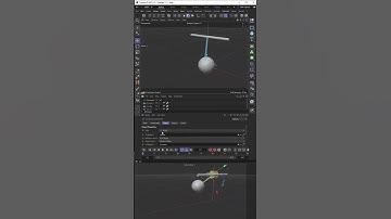 C4D DYNAMIC SIMULATION VELOCITY TRIGGER - Velocity Trigger c4d TUTORIAL