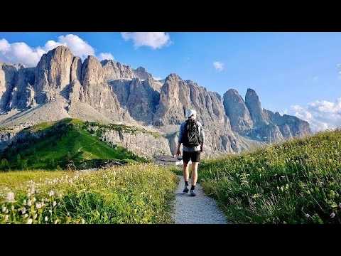 Solo Hiking 50 Miles on Alta Via 2 Dolomites Italy