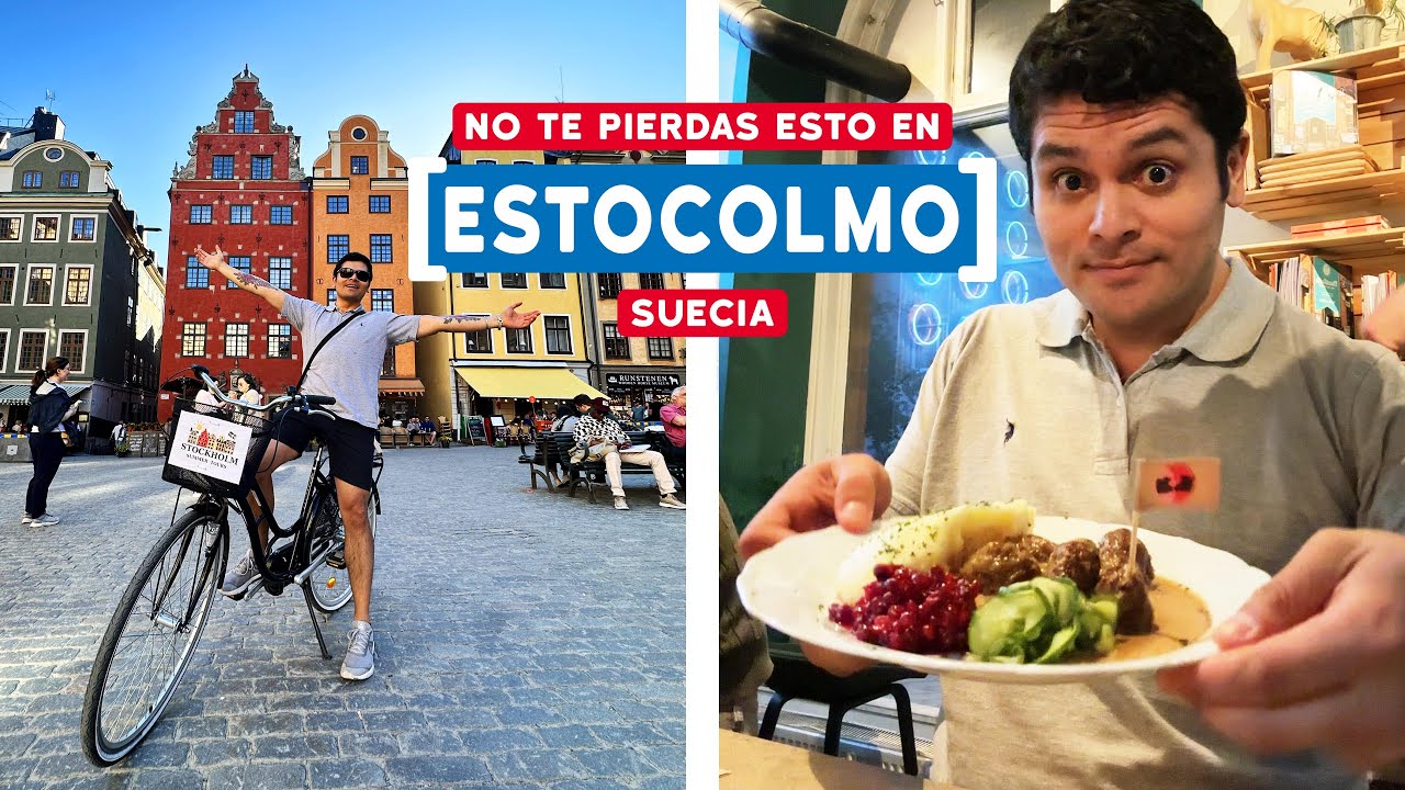 🇸🇪 ¿Qué hacer en Estocolmo, Suecia? | Skansen, albondigas suecas, Old Town y más
