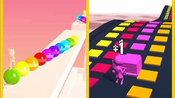 Stack Rider Vs Stack Colors : All Levels Gameplay - New Update Android, iOS