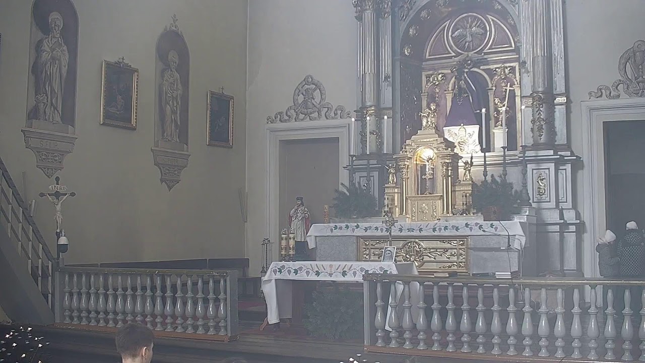 1.03.2026  Niedziela   Msza św. o 13.00 w Sanktuarium  Jezusa Frasobliwego w Rosi