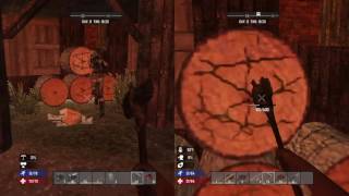 7 DAYS TO DIE GAMEPLAY PS4 #6 МЕГА ВОЛНА ЗОМБИ УТРОМ РАНО  ПРЯМОЙ ЭФИР HD 60 FPS screenshot 4