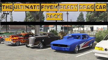 Just Released - Pro Stock Drag Racing FiveM Ready Car Pack For Realistic Drag Racing FiveM Servers.