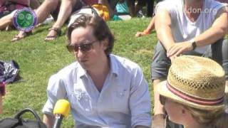 Wimbledon fans on Andy Murray's chances at The 2009 Championships