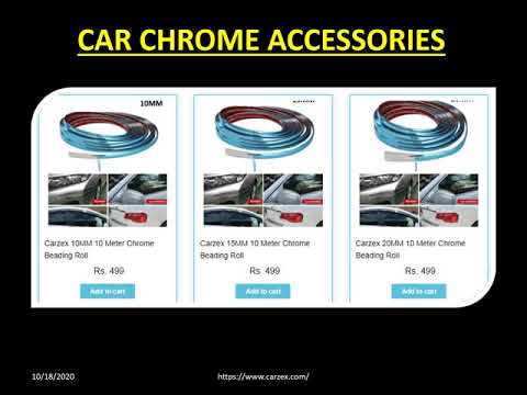 Buy CAR CHROME ACCESSORIES Online