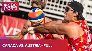 FIVB Volleyball World Beach Pro Tour Elite 16 Montreal: CAN (Abrams/Chadwick) vs. AUT | #CBCSports