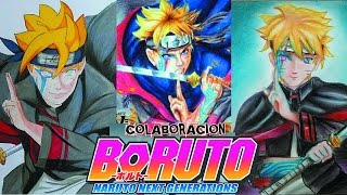 Dibujo Rápido - Boruto Colaboración