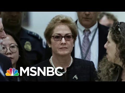 Impeachment Witness Lays Out White House Campaign Against Her | The 11th Hour | MSNBC