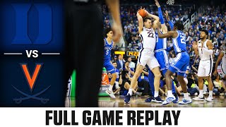 Duke vs. Virginia Full Game Replay | 2023 New York Life ACC Men’s Basketball Tournament