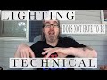 Photography lighting does not have to be technical