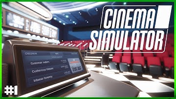 Cinema Simulator 2025 - First Look - Building The Best Movie Theatre - Epiosde #1