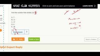 Div. 26- Find the number that divides 16!+1?