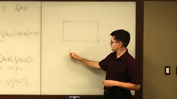 Lecture 2011.06.21 Part 09/9 Question: Error in Measuring the Area of a Rectangle