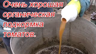 Органическая Подкормка Томатов Для Быстрого Роста И Налива Плодов.