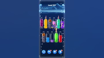 WATER SORT LEVEL 557 (FlyfoxGames) #game #mobilegame #simplegames #puzzlegame #gaming #watersort