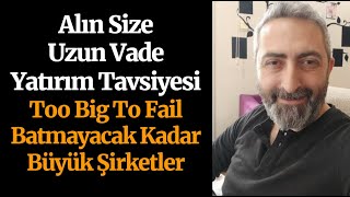 Too Big To Fail Uzun Vade Borsanın Batmayacak Kadar Büyük En Köklü Şirketleri