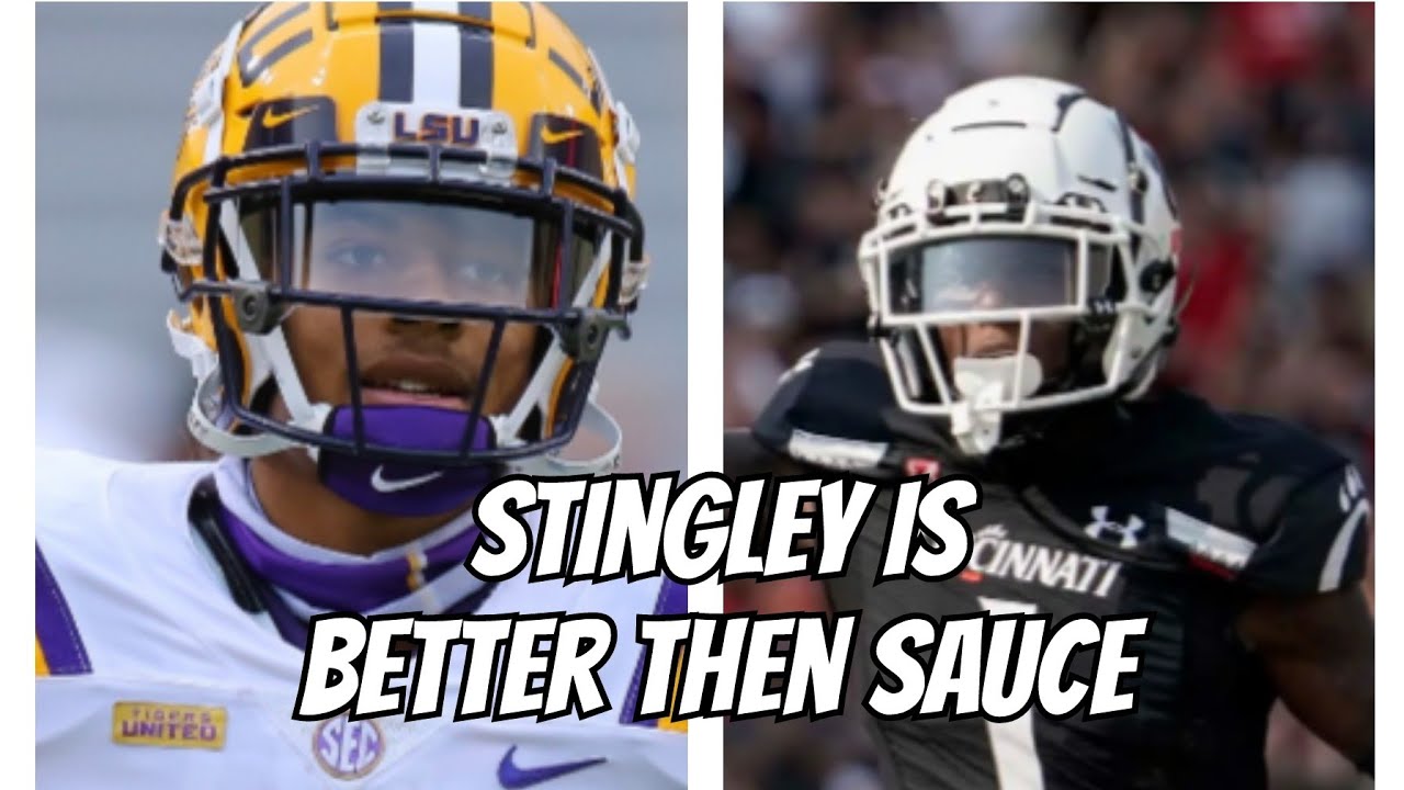 Derek Stingley Jr Is Better Then Sauce Gardner Big Mistake If They Pass On Stingley For Sauce
