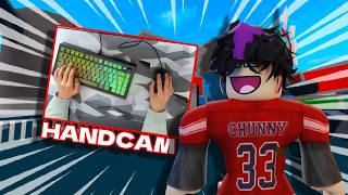 I Played MM2 With A HANDCAM... (I face revealed... kind of)