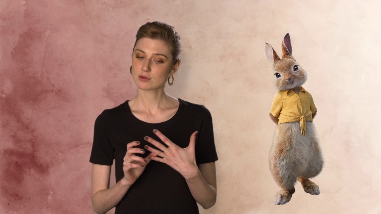 Peter Rabbit: Behind the Scenes Elizabeth Debicki Movie Interview ...