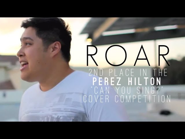 Roar Katy Perry - Cover by Justin Critz (2nd Place winner Perez Hilton Cover Contest) class=