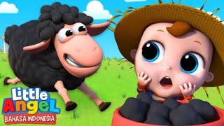 ⁣Domba Hitam | Baa Baa Black Sheep - Lagu Anak | Little Angel Bahasa Indonesia