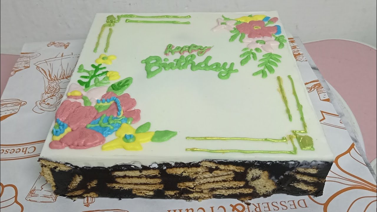 CAKE BATIK | CHOCOLATE ART PAINTING