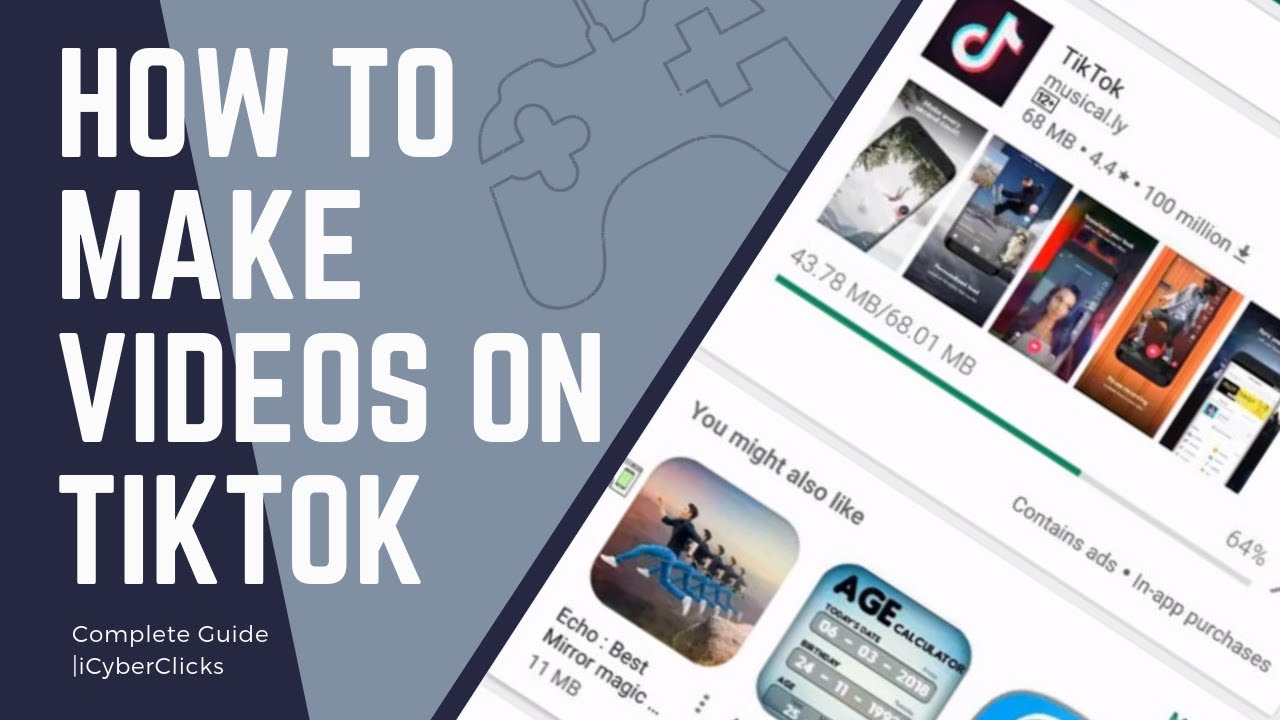 Make Video on Tiktok | Complete Guide (HD) - YouTube