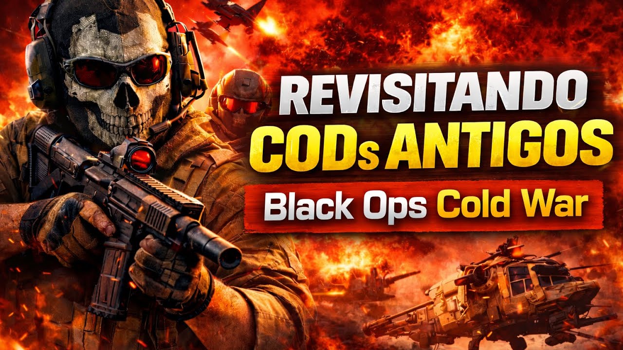 Revisitando a franquia COD #3 | Black Ops Cold War o melhor da geração 
