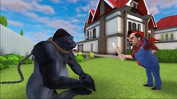 Scary Stranger 3D Gameplay Go Bananas Level