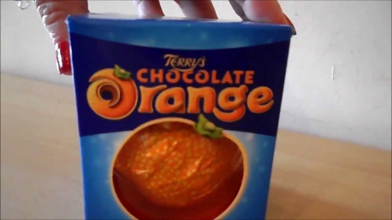 Unboxing TERRY'S CHOCOLATE ORANGE - DO TRY THIS AT HOME !! - YouTube