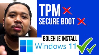 Tak lepas install Windows 11? Ikuti langkah mudah ini !