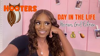 HOOTERS VLOG | *DAY IN THE LIFE | MONEY COUNT*
