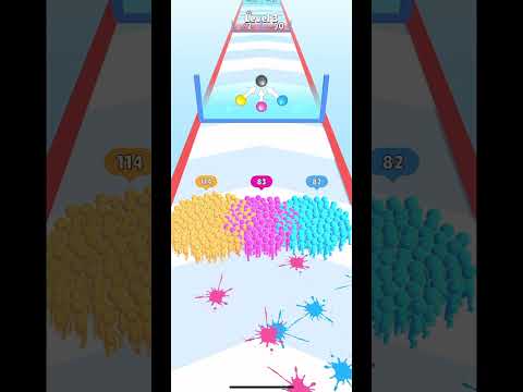 Match & Color Run  #gameplay #ytshorts #games