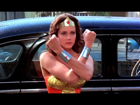 Wonder Woman's First Run In with Bad Guys (Robbers) 1080P BD