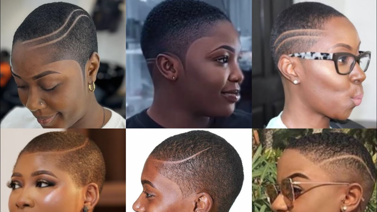 Красивые натуральные короткие стрижки для чернокожих женщин